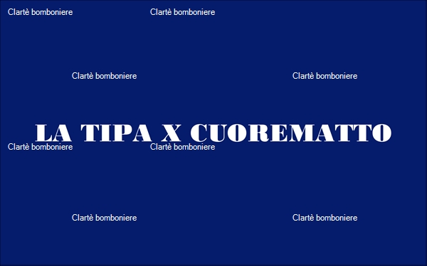 Ritorna alla ricerca per: La Tipa Cuore Matto 2026